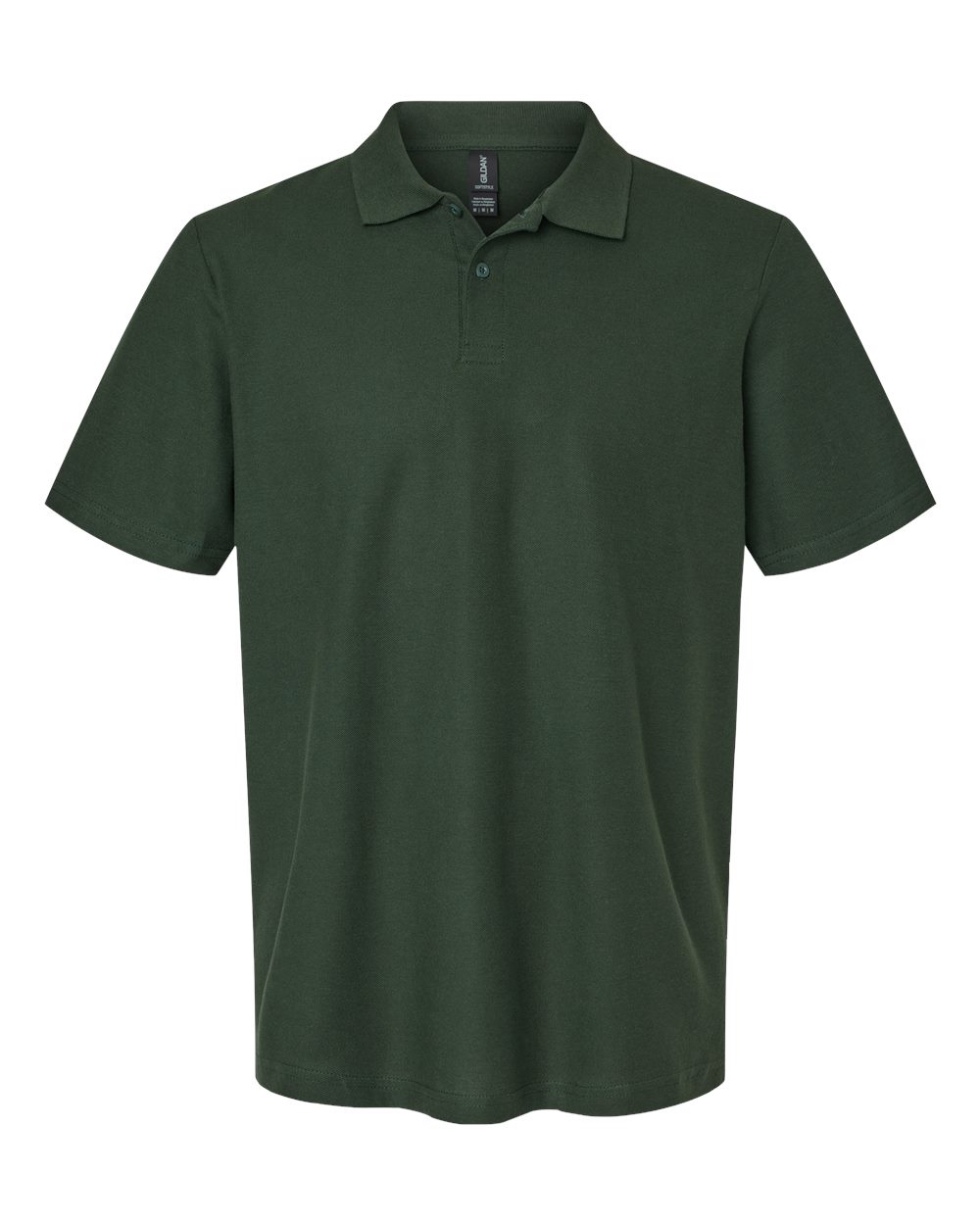 Gildan Unisex Softstyle® Pique Polo. 64800 - Forest Green