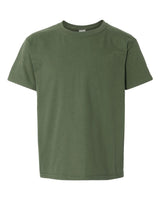 Gildan Youth Softstyle® T-Shirt. 64000B - Military Green