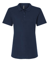 Gildan Women's Softstyle® Pique Polo. 64800L - Navy