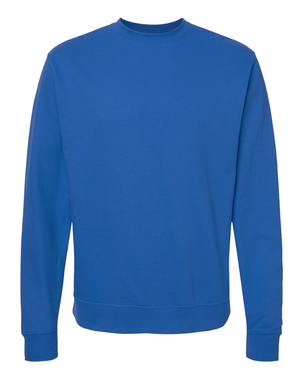Independent Trading Co. Unisex Midweight Crewneck Sweatshirt. SS3000 - Royal