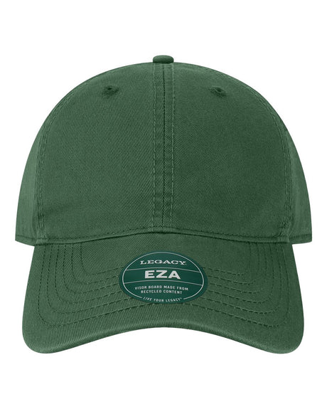 LEGACY Relaxed Twill Dad Hat. EZA - Dark Green