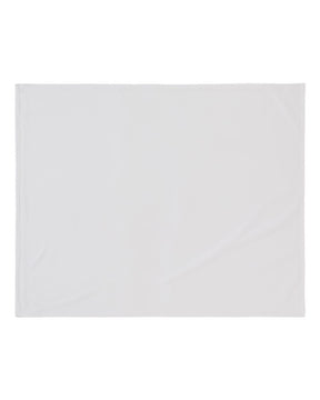 Liberty Bags Sublimation Brushed Fleece Blanket. PSB5060F - White