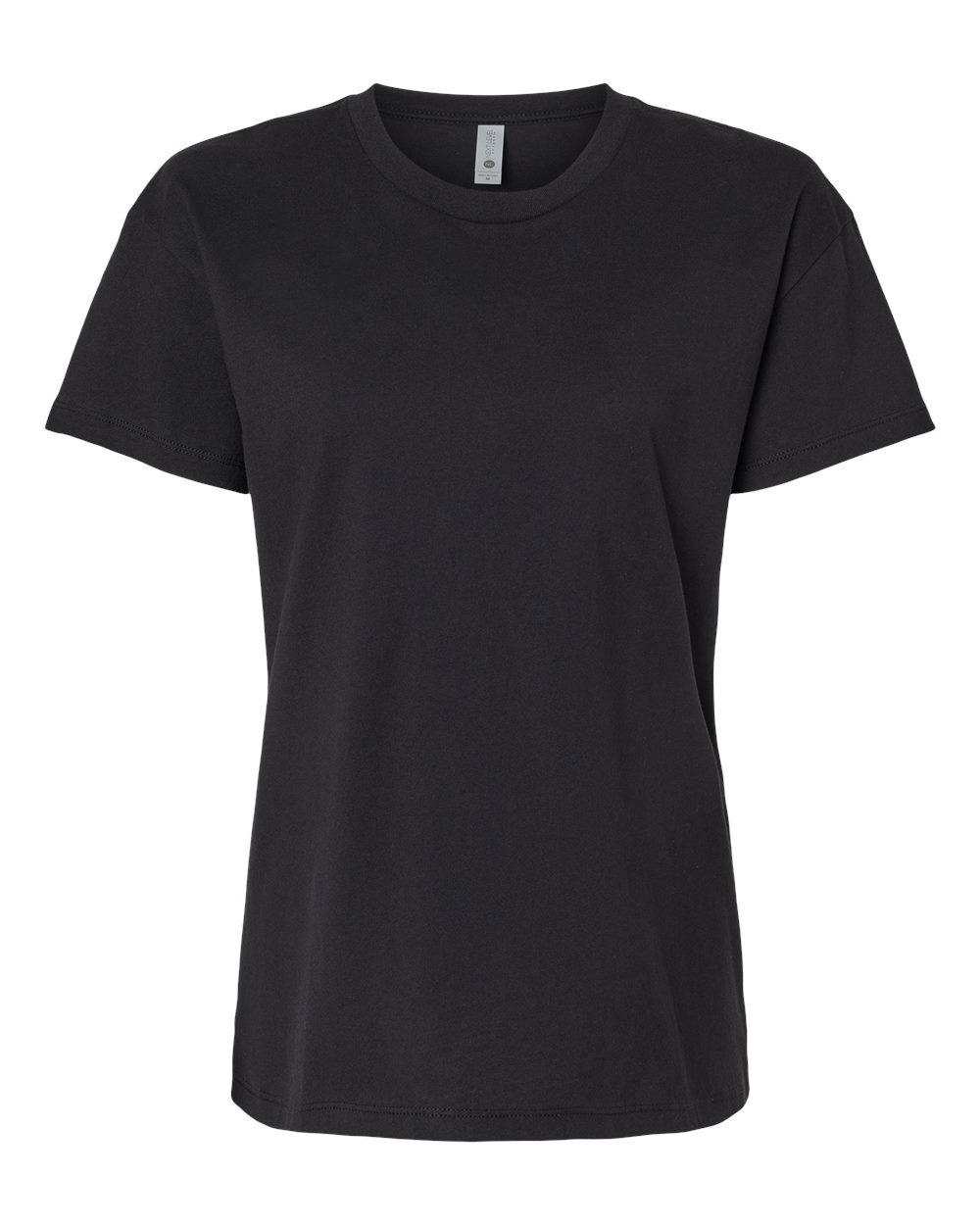 Next Level Women's Cotton Relaxed Tee. 3910 - Black
