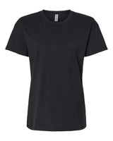 Next Level Women's Cotton Relaxed Tee. 3910 - Black