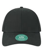 LEGACY Lo-Pro Snapback Trucker Cap. LPS - Black/ Black