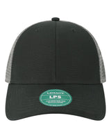 LEGACY Lo-Pro Snapback Trucker Cap. LPS - Black/ Dark Grey