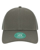 LEGACY Lo-Pro Snapback Trucker Cap. LPS - Dark Grey/ Dark Grey