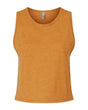 Next Level Women's Festival Crop Tank. 5083 - Antique Gold