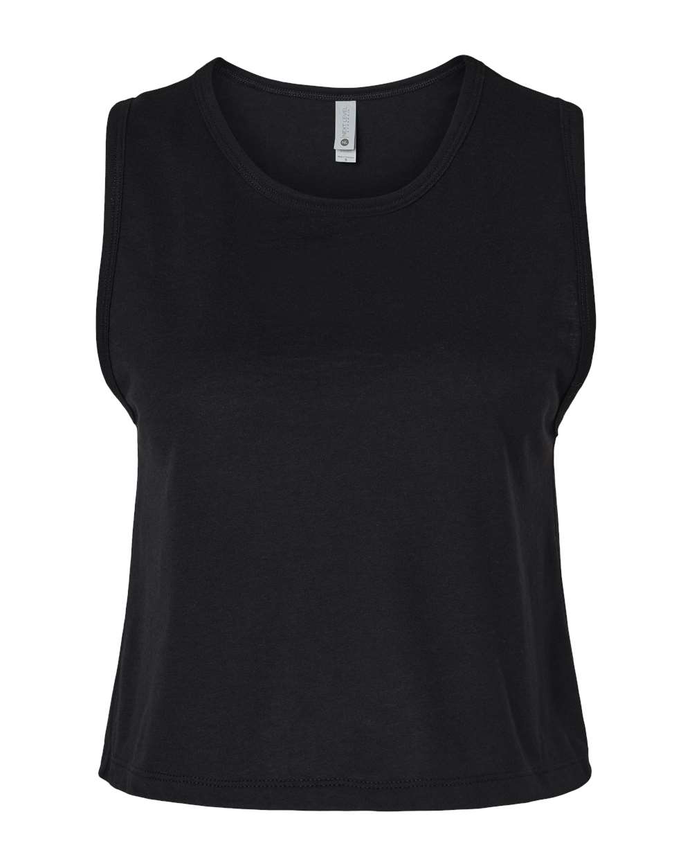 Next Level Women's Festival Crop Tank. 5083 - Black