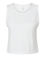 Next Level Women's Festival Crop Tank. 5083 - White