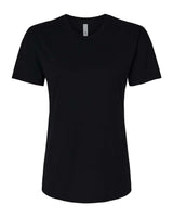 Next Level Women's CVC Relaxed Tee. 6600 - Black