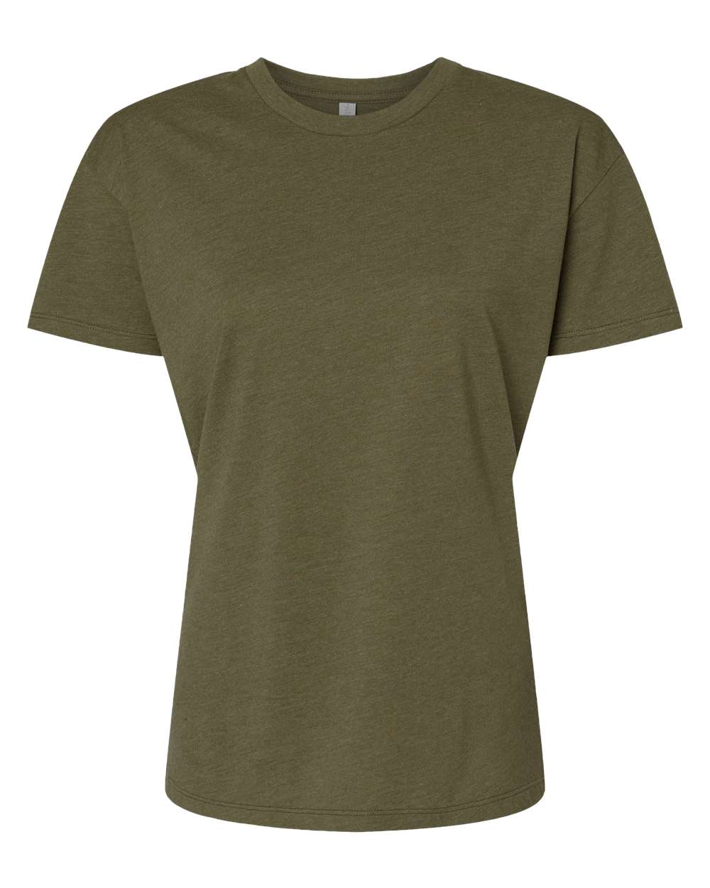 Next Level Women's CVC Relaxed Tee. 6600 - Military Green