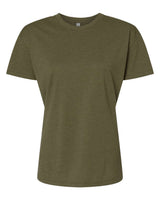 Next Level Women's CVC Relaxed Tee. 6600 - Military Green