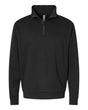 Next Level Unisex Fleece Quarter-Zip Pullover. 9643 - Black