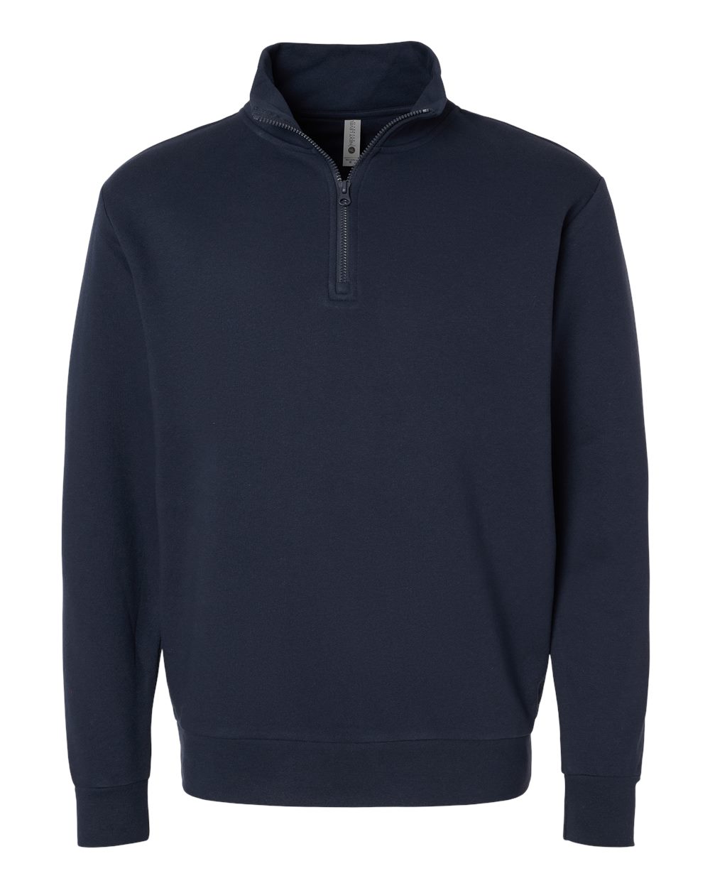 Next Level Unisex Fleece Quarter-Zip Pullover. 9643 - Midnight Navy