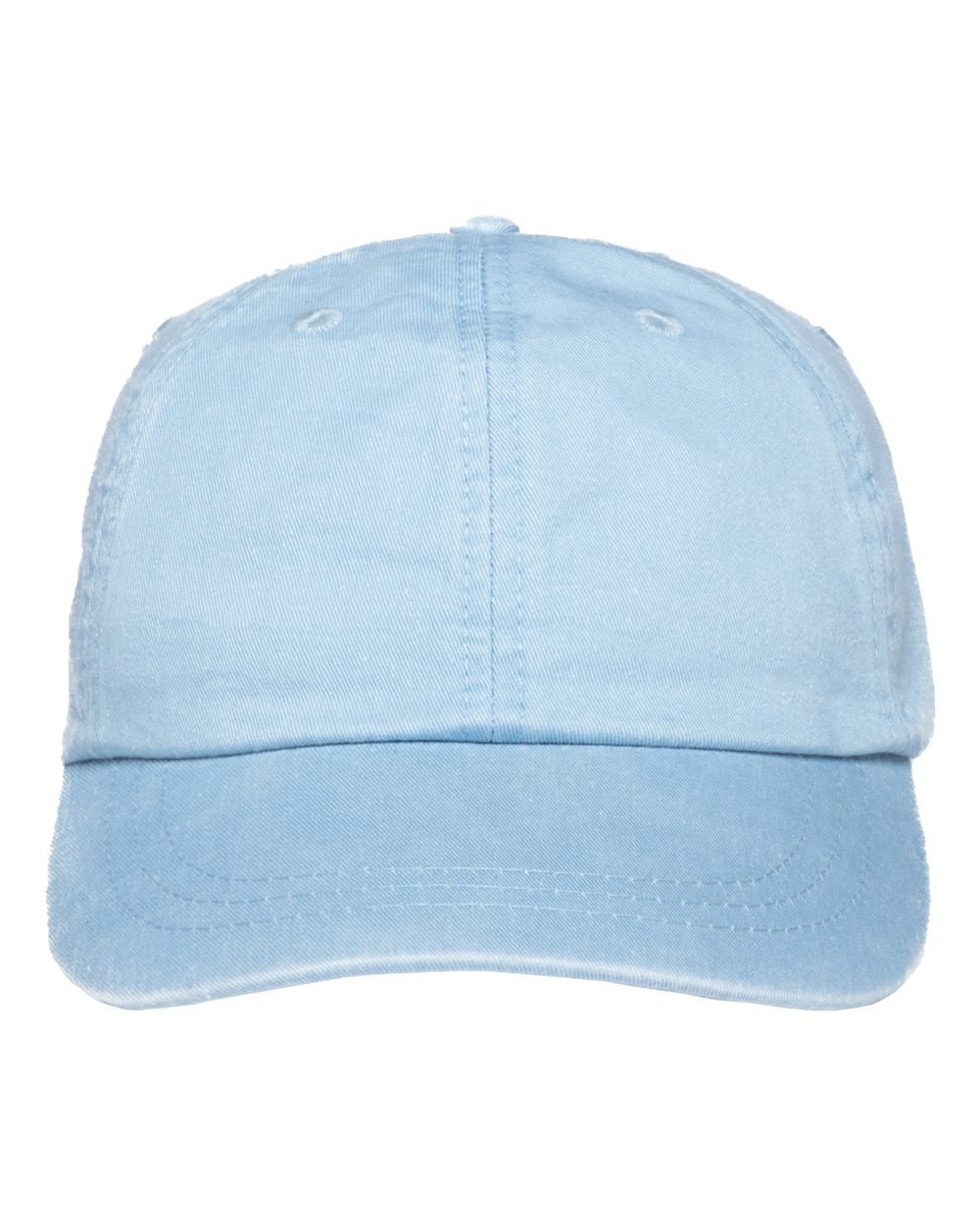 Adams Headwear Optimum Pigment-Dyed Dad Hat. LP101 - Baby Blue