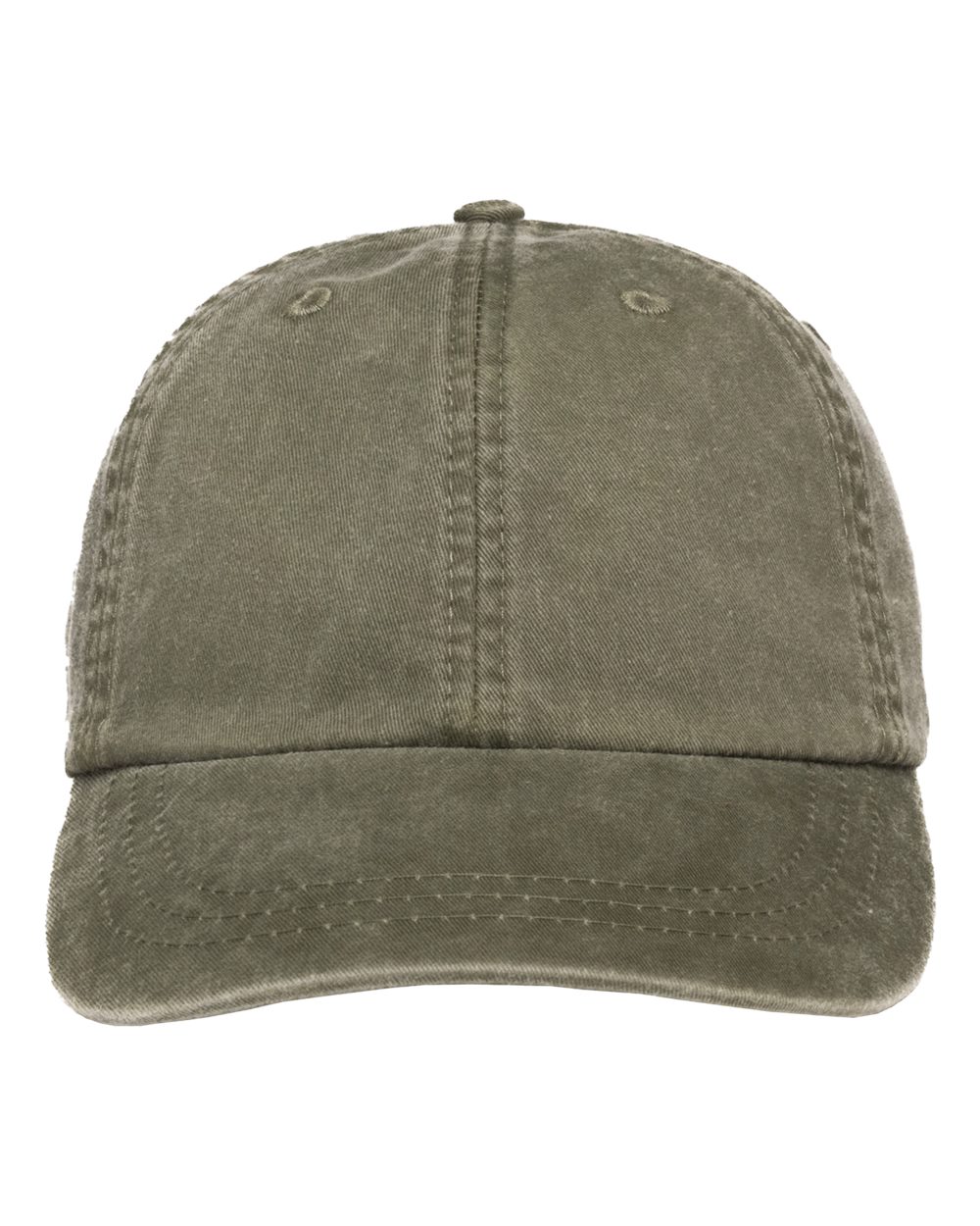 Adams Headwear Optimum Pigment-Dyed Dad Hat. LP101 - Cactus