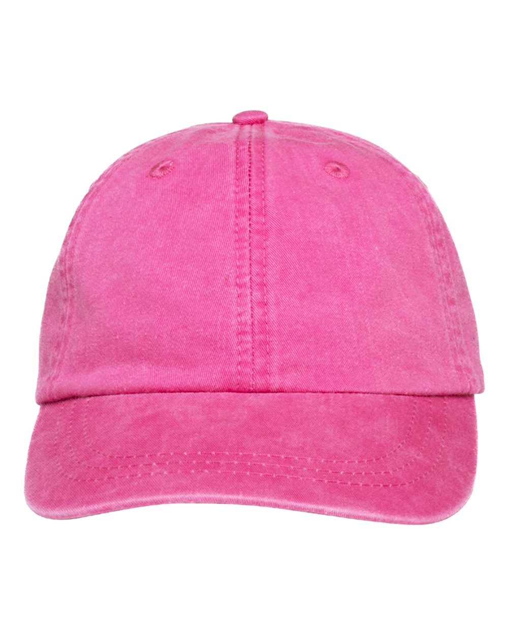 Adams Headwear Optimum Pigment-Dyed Dad Hat. LP101 - Neon Pink