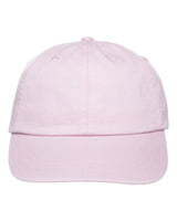 Adams Headwear Optimum Pigment-Dyed Dad Hat. LP101 - Pale Pink