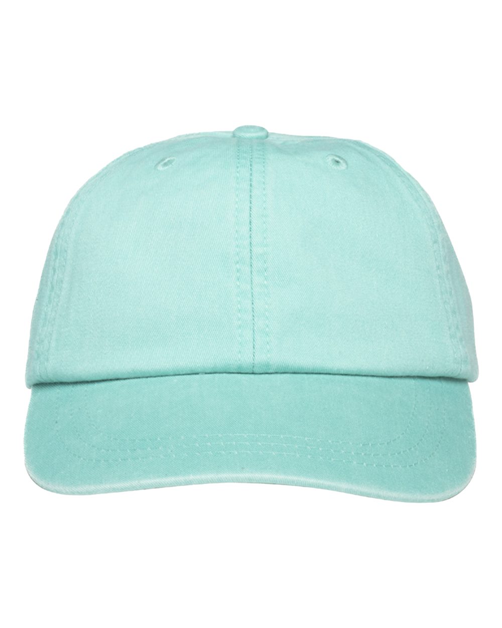 Adams Headwear Optimum Pigment-Dyed Dad Hat. LP101 - Seafoam