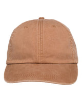 Adams Headwear Optimum Pigment-Dyed Dad Hat. LP101 - Terracotta