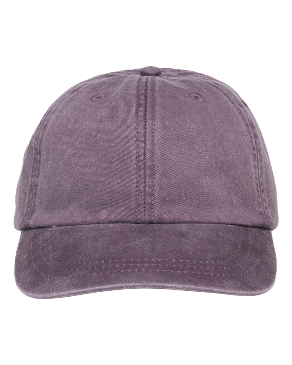 Adams Headwear Optimum Pigment-Dyed Dad Hat. LP101 - Wild Plum