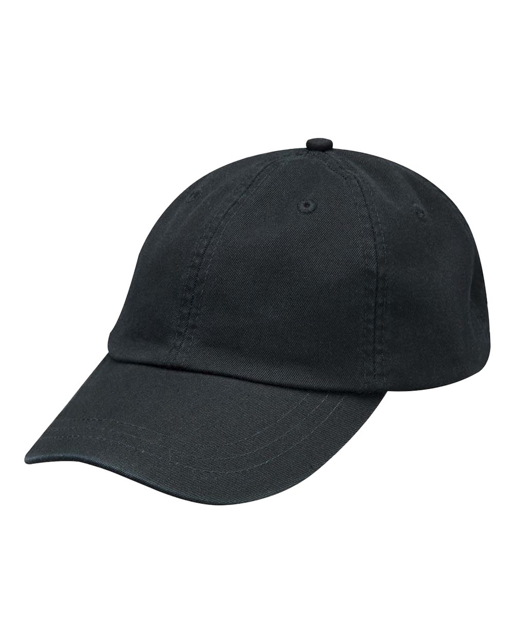 Adams Headwear Optimum II True Color Dad Hat. LP104 - Black