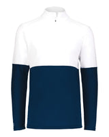 Holloway Men's Momentum Team Quarter-Zip Pullover. 223500 - Navy/ White