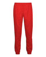 Badger Men's Sport Athletic Fleece Joggers. 1215 - Red