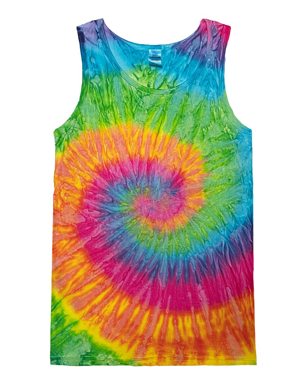 Colortone Unisex Tie-Dyed Tank Top. 3500 - Saturn