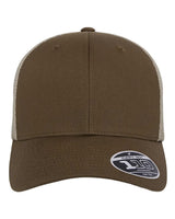 Flexfit 110® Mesh-Back Cap. 110M - Coyote Brown/ Khaki