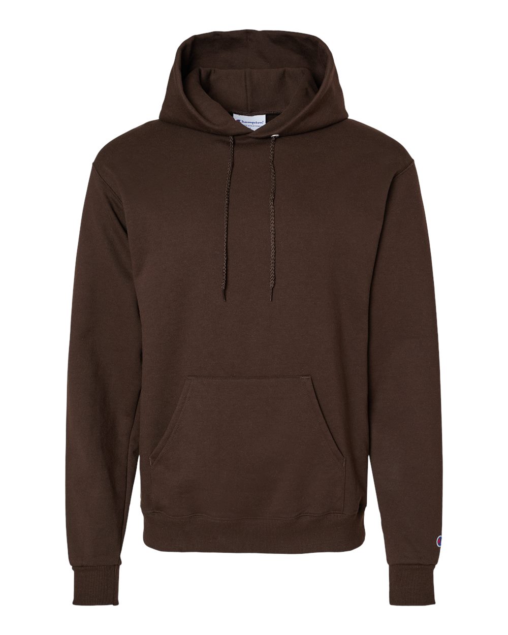 Champion Unisex Powerblend® Hooded Sweatshirt. S700 - Chocolate Brown