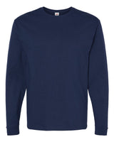 Hanes Unisex Essential-T Long Sleeve T-Shirt. 5286 - Athletic Navy
