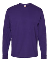 Hanes Unisex Essential-T Long Sleeve T-Shirt. 5286 - Athletic Purple