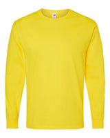 Hanes Unisex Essential-T Long Sleeve T-Shirt. 5286 - Athletic Yellow