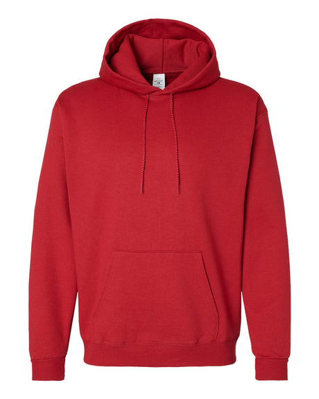 Hanes Unisex EcoSmart® Hooded Sweatshirt. P170 - Athletic Crimson
