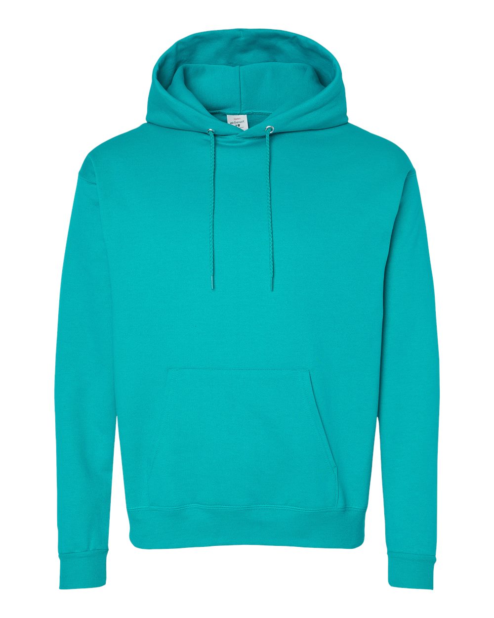 Hanes Unisex EcoSmart® Hooded Sweatshirt. P170 - Athletic Teal