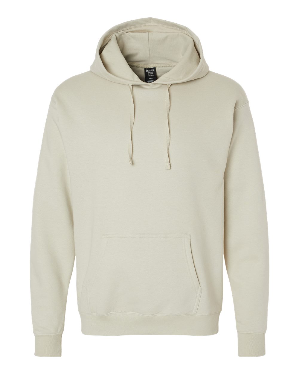 Hanes Unisex Perfect Sweats Hooded Sweatshirt. RS170 - Sand