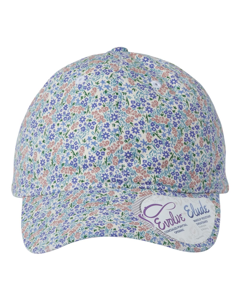 Infinity Her Women's Unstructured Fashion Prints Cap. HATTIE - Light Pink/ Floral
