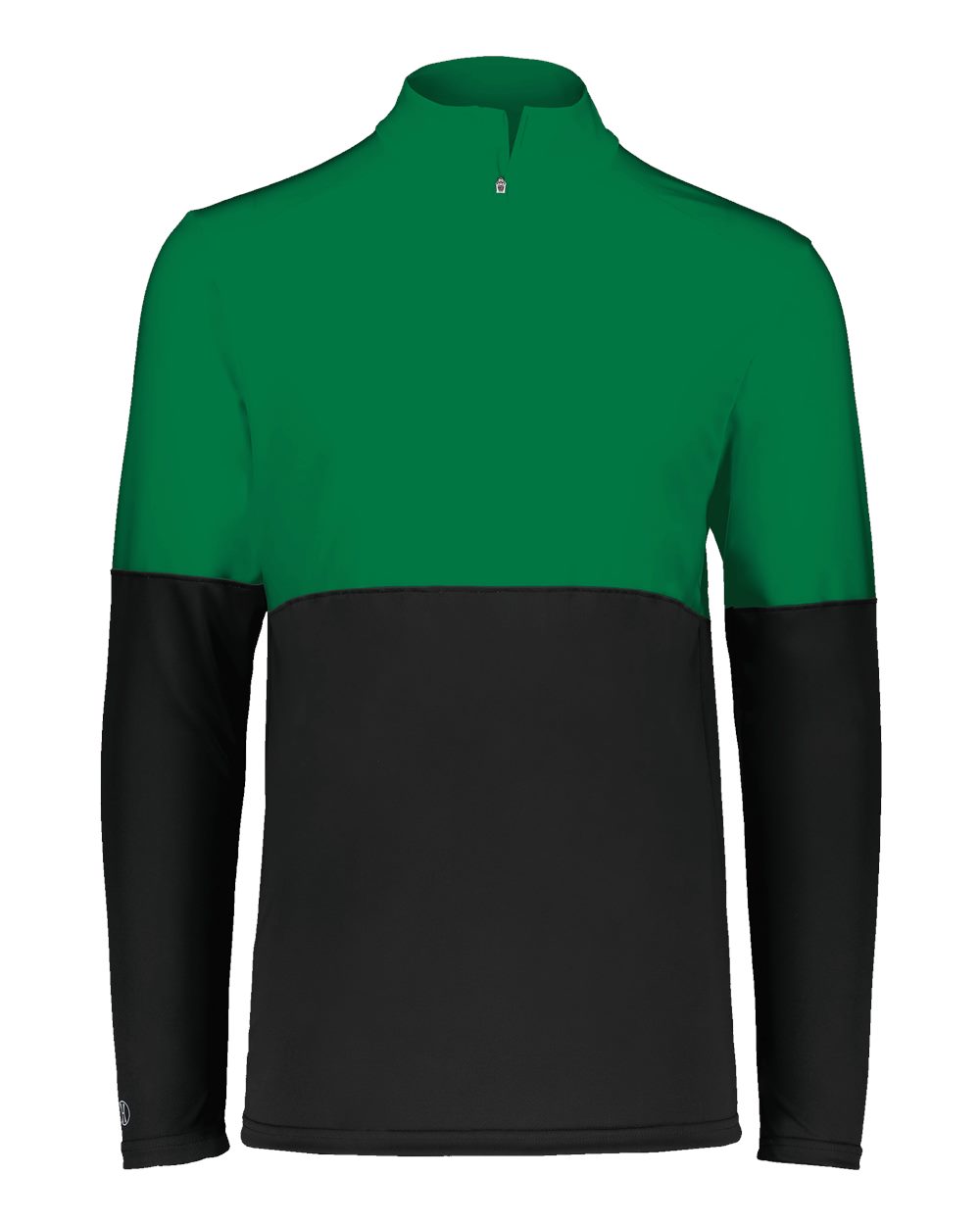 Holloway Men's Momentum Team Quarter-Zip Pullover. 223500 - Black/ Kelly