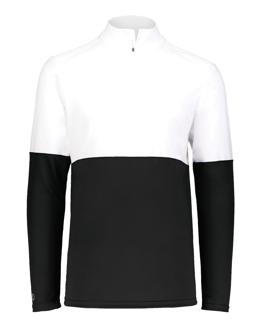 Holloway Men's Momentum Team Quarter-Zip Pullover. 223500 - Black/ White