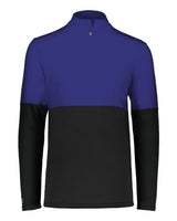 Holloway Men's Momentum Team Quarter-Zip Pullover. 223500 - Black/ Purple