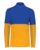 Holloway Men's Momentum Team Quarter-Zip Pullover. 223500 - Gold/ Royal