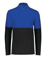 Holloway Youth Momentum Team Quarter-Zip Pullover. 223600 - Black/ Royal