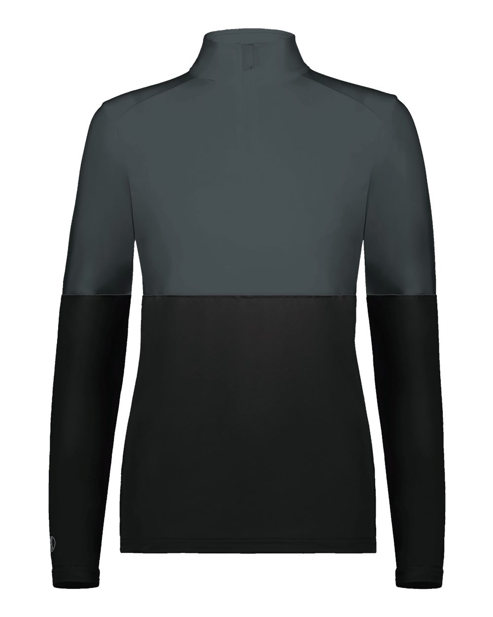 Holloway Women's Momentum Team Quarter-Zip Pullover. 223700 - Black/ Iron