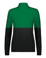 Holloway Women's Momentum Team Quarter-Zip Pullover. 223700 - Black/ Kelly