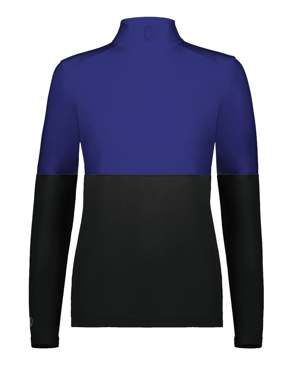 Holloway Women's Momentum Team Quarter-Zip Pullover. 223700 - Black/ Purple