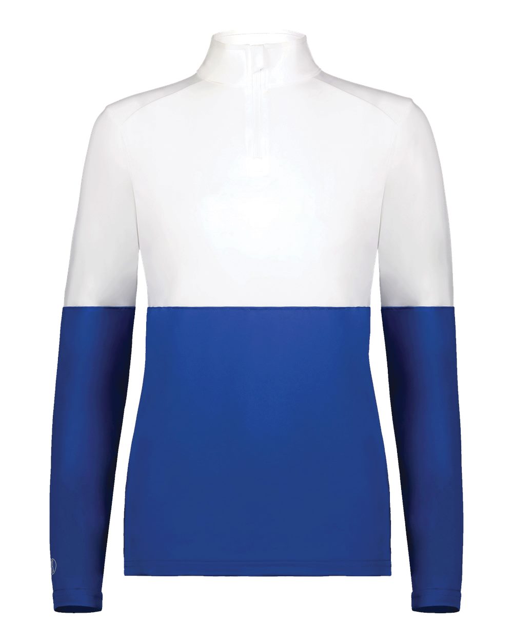 Holloway Women's Momentum Team Quarter-Zip Pullover. 223700 - Royal/ White