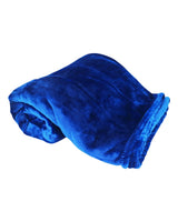 Alpine Fleece Oversized Mink Touch Luxury Blanket. 8727 - Royal