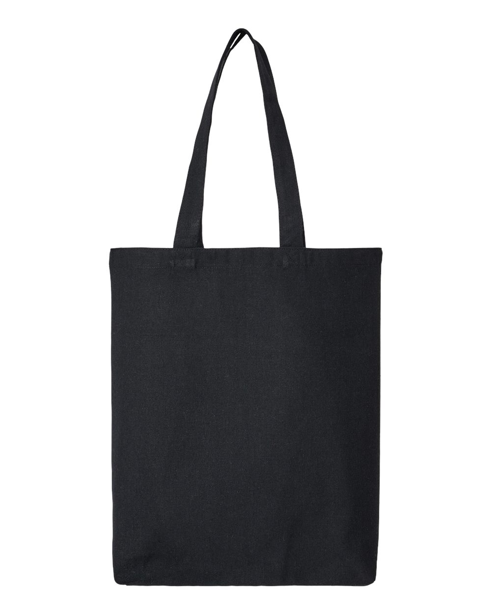 OAD Midweight Recycled Gusseted Tote. OAD106R - Recycled Black